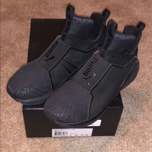 Fierce Black Puma Sneakers